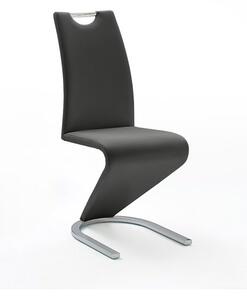 Moderní jídelní židle AMADO ekokůže černá