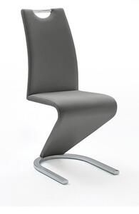 Moderní jídelní židle AMADO ekokůže šedá