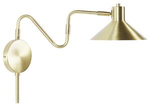 Nástěnná lampa BALIEM Nastavitelná Kov Zlatá