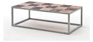 Konferenční stolek BINTO II - kombinace mangového dřeva a dřeva postaršeného