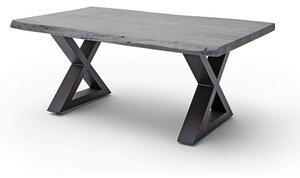 Konferenční stolek z masivu CARTAGENA akát/šedý lak