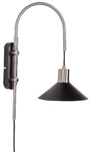 Nástěnná lampa SISSA Nastavitelná Kov Černá