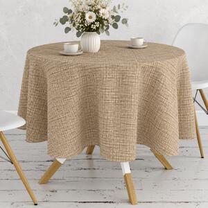 Ubrus PVC kulatý M-050H - Tkaná elegance (různé velikosti)