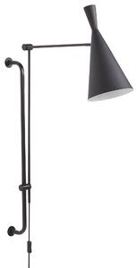 Nástěnná lampa MARISA Nastavitelná Kov Černá