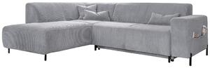 ROHOVÁ SEDAČKA, textil, světle šedá MID.YOU - Sedací soupravy, Online Only