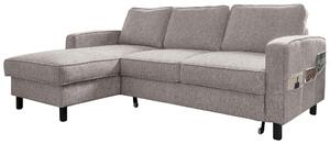 ROHOVÁ SEDAČKA, textil, šedobílá MID.YOU - Sedací soupravy, Online Only