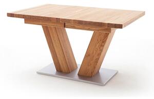 Rozkládací jídelní stůl z masivu MANAGUA A dub divoký Velikost stolu 140x90
