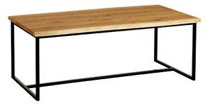 Designový dubový konferenční stolek MALIBU dub sukatý 120x65