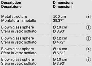Lodes Závěsné lineární LED svítidlo RANDOM STICK, Short, d.100cm Teplota světla: 3000, Barva stínidla: Transparentní, Barva baldachýnu: Černá