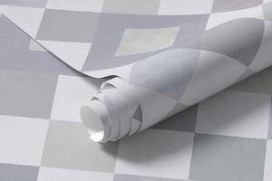 Tapety Diamanty v chladných šedo-modrých odstínech, Tapety abstraktní, a01247v1 : uwalls.cz