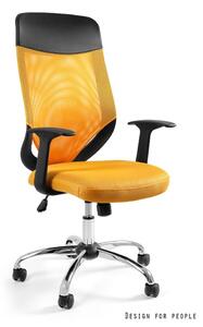UNIQUE Kancelářská židle Mobi Plus - žlutá