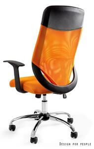 UNIQUE Kancelářská židle Mobi Plus - oranžová