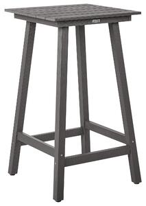 Zahradní barový stůl ADIRONDACK 60 cm 59 cm Syntetický materiál Tmavě šedá