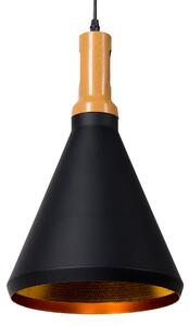Závěsná lampa MACKENZIE Kov Černá