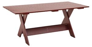 HAY Zahradní stůl Crate Dining Table, Iron Red