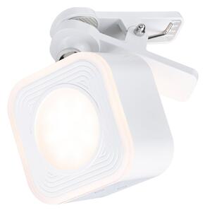 Stolní lampa Paulmann, Varia, stmívatelné, Bílá, Ložnice, Plast, Moderní