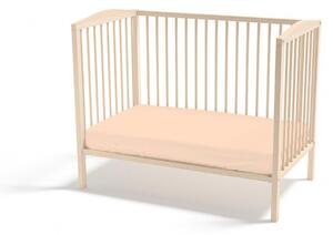 Profod Prostěradlo FROTÉ COMFORT do postýlky 60x120 cm - Oranžová