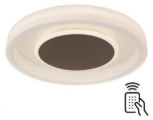 GLOBO 48398-40 GOFFI stmívatelné stropní LED svítidlo 495 mm 40W / 2400lm 3000-6000K IP20 bílá s dálkovým ovládáním