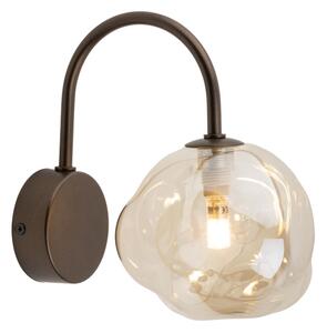 Brilagi - Nástěnná lampa VULCANO 1xG9/8W/230V hnědá/kouřová béžová