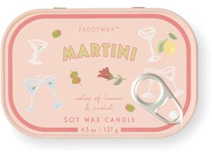 Paddywax Bistro Tin Martini vonná svíčka v plechovce 127 g