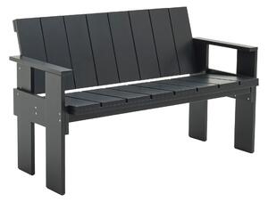 HAY Zahradní lavice Crate Dining Bench, Black