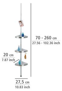 WENKO 20349100-Rohový prvek PREMIUM 27,5x260 cm satin