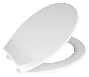WENKO 21901100-WC sedátko KOS 44x37 cm bílá/stříbrná