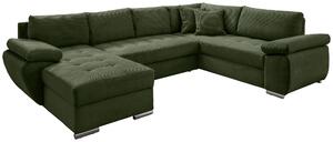 SEDACÍ SOUPRAVA, textil, tmavě zelená P & B - Sedací soupravy, Online Only
