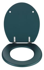 WENKO 25171100-WC sedátko PRIMA 37x41 cm zelená/stříbrná
