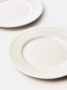 Sinsay - Sada 2 talířů - bílá