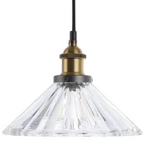 Závěsná lampa COLORADO Sklo Průhledná