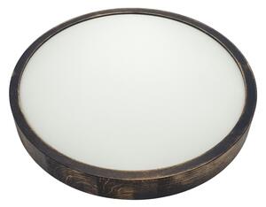 Brilagi - LED Stropní svítidlo CARVALHO SLIM SMOKEY LED/36W/230V dub pr. 37,5 cm