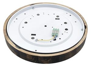 Brilagi - LED Stropní svítidlo CARVALHO SLIM SMOKEY LED/36W/230V dub pr. 37,5 cm