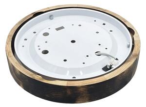 Brilagi - LED Stropní svítidlo CARVALHO SLIM SMOKEY LED/20W/230V dub pr. 27,5 cm