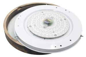 Brilagi - LED Stropní svítidlo CARVALHO SLIM SMOKEY LED/36W/230V dub pr. 37,5 cm