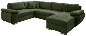 SEDACÍ SOUPRAVA, textil, tmavě zelená P & B - Sedací soupravy, Online Only