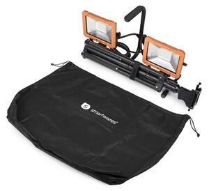 LED Reflektor se stojanem 2xLED/30W/230V 4000K IP65 oranžová/černá