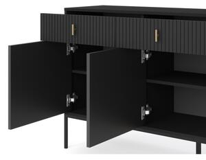 Komoda SUE 155x83x39 cm černá