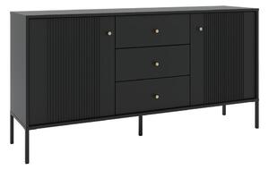 Komoda LUE 155x51x39 cm černá