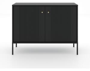 Komoda LUE 105x79x39 cm černá