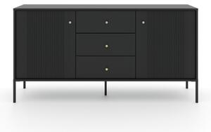 Komoda LUE 155x51x39 cm černá