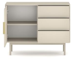 Komoda ELI 104x82x39 cm béžová