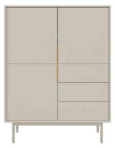 Komoda ELI 104x140x39 cm béžová