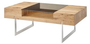 Konferenční stolek REWA dub sukatý/leštěná ocel