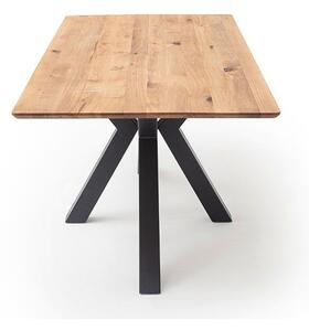 Jídelní stůl z masivu ANTIGUA dub přírodní Velikost stolu 220x100