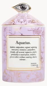 Ručně vyrobená vonná svíčka Aquarius (kadidlo & pačuli)