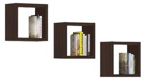 Set nástěnných polic Kenzo (wenge). Akce -23%