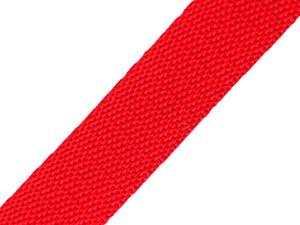 Pro Háčkování Popruh polypropylénový 2 cm červený