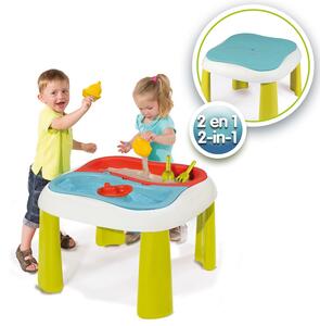 Hrací stůl Sandbox 2v1 Smoby, zelený