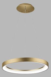 Led2 Závěsné LED svítidlo BELLA SLIM P-Z ø 58 cm Barva: Zlatá, Teplota světla: 2700K/3000K/4000K, Stmívání, řízení: ON/OFF (bez stmívání)